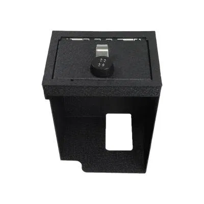 ASFE20 – BLACK HORSE Console Security Insert, With 4 Digit Combination Lock Powder Coat Black Steel